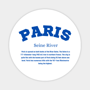PARIS Seine River Magnet